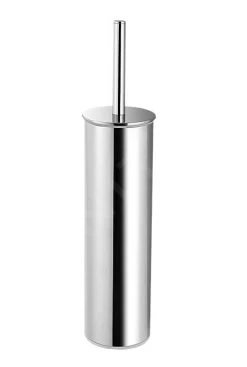 Sanela RVS Accessoires - Wandgemonteerde Closetborstelgarnituur, Glanzend Roestvrij Staal SLZN 19