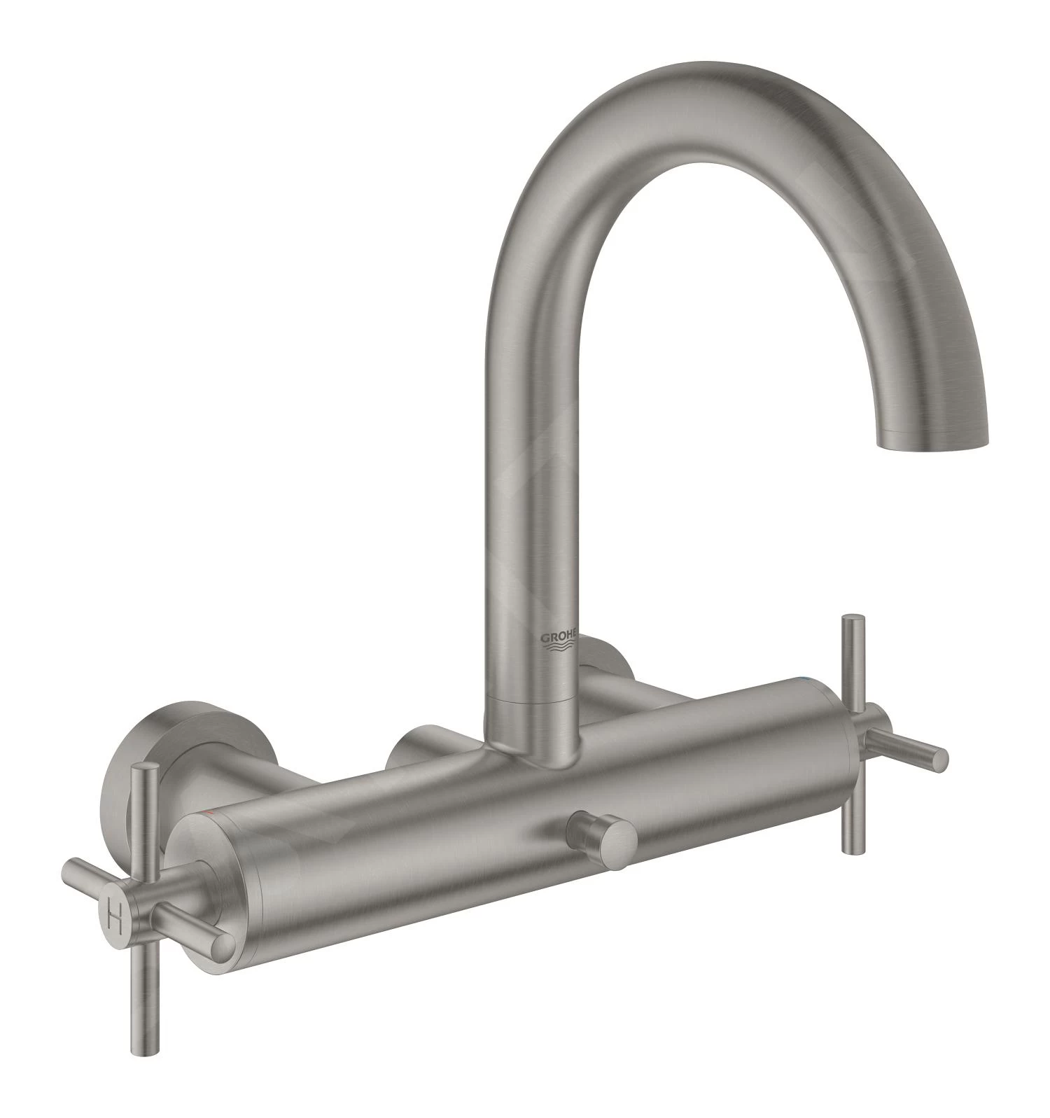 Grohe Atrio - Badkraan, Supersteel 25010DC3