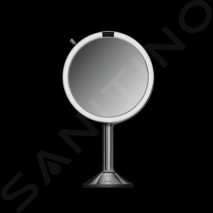 Simplehuman Make-up Spiegels - Cosmetica Spiegel Met LED Verlichting, Gebrosteld Rvs ST3024 - Image 8