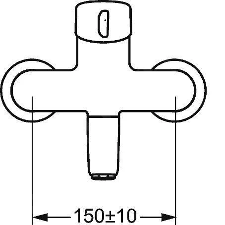 Hansa Medipro - Eengreeps Wastafelkraan, Chroom 02562202 - Image 3