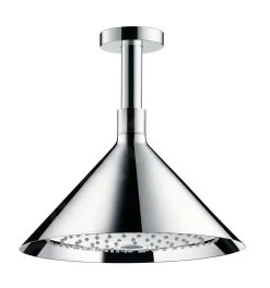 Axor Douche Programma - Hoofddouche 240 Mm 2jet, Plafondbevestiging, Design Front, Chroom 26022000