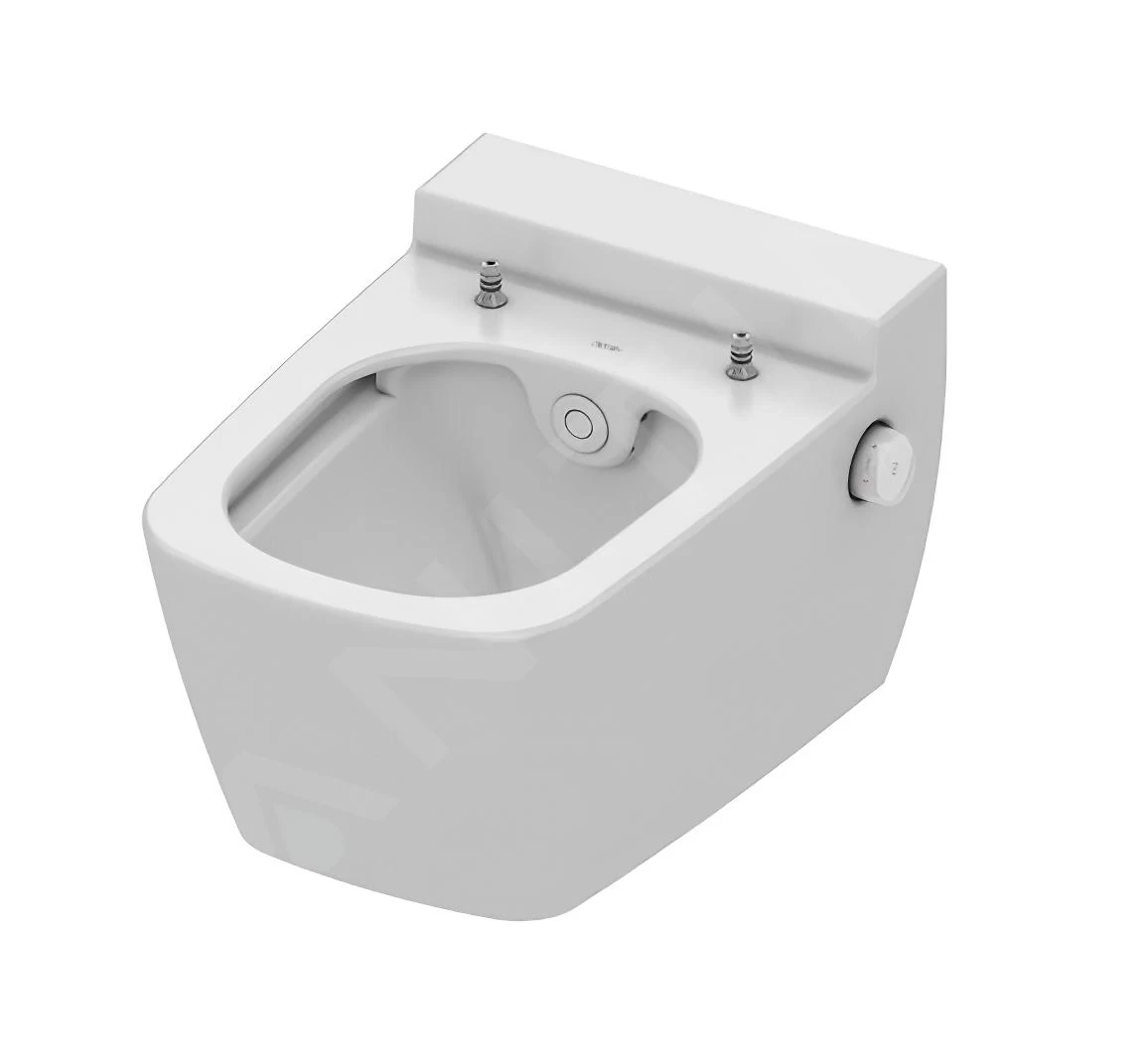 Geberit Kombifix - Inbouwreservoir Voor Hangend Toilet Met SIGMA01 Bedieningsknop, Mat Chroom + Tece One - Hangend Douche-wc En Wc-bril, Rimless, SoftClose 110.302.00.5 NT3 - Image 7