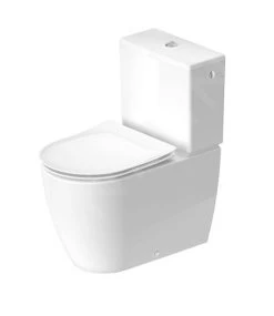 Duravit Soleil By Starck - Duoblok Pot, Vario Afvoer, Rimless, Wit 2011090000