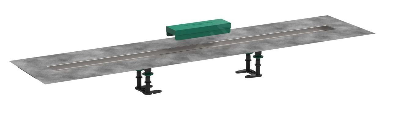 Hansgrohe UBox Universal - Installatieset Voor Douchegoten 1200, Rvs 56015180