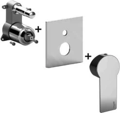 Paffoni Tango - Inbouwkraan Voor 2 Uitgangen, Chroom TABOX015CR