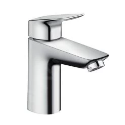 Hansgrohe Logis - Wastafelkraan 100, Met Push-Open Afvoergarnituur, Chroom 71107000