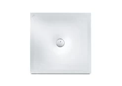 Laufen Indura - Douchebak Met Geluiddempende Pads, 900x900 Mm, Wit H2150710000401