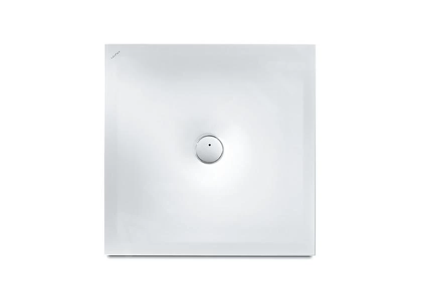 Laufen Indura - Douchebak Met Geluiddempende Pads, 900x900 Mm, Wit H2150710000401