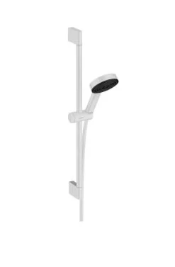 Hansgrohe Pulsify Select - Doucheset Met Handdouche, 3jet, Douchestang 669 Mm En Doucheslang, Mat Wit 24160700