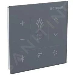 Geberit AquaClean - Wandbedieningspaneel Voor Mera/Tuma Comfort Douchewc, Zwart 147.038.SJ.1