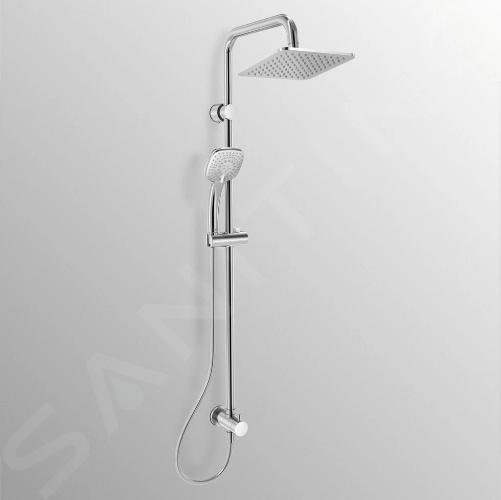 Ideal Standard Idealrain Cube - Doucheset 200, 1jet, Chroom A5834AA - Image 3