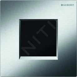 Geberit Spoelsystemen - Urinoirstuursysteem Met Elektronische Spoelactivering Type 30, Batterijvoeding, Geborsteld Chroom 116.037.KX.1