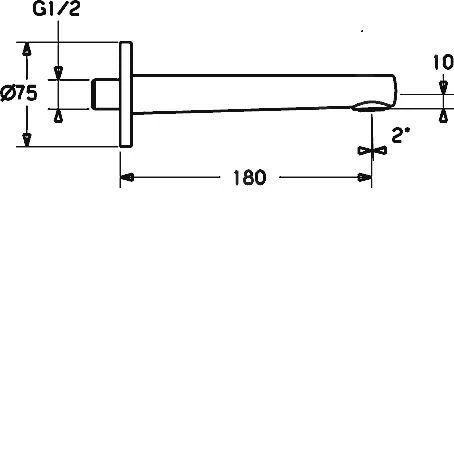Hansa Ronda - Baduitloop, Chroom 05822172 - Image 2