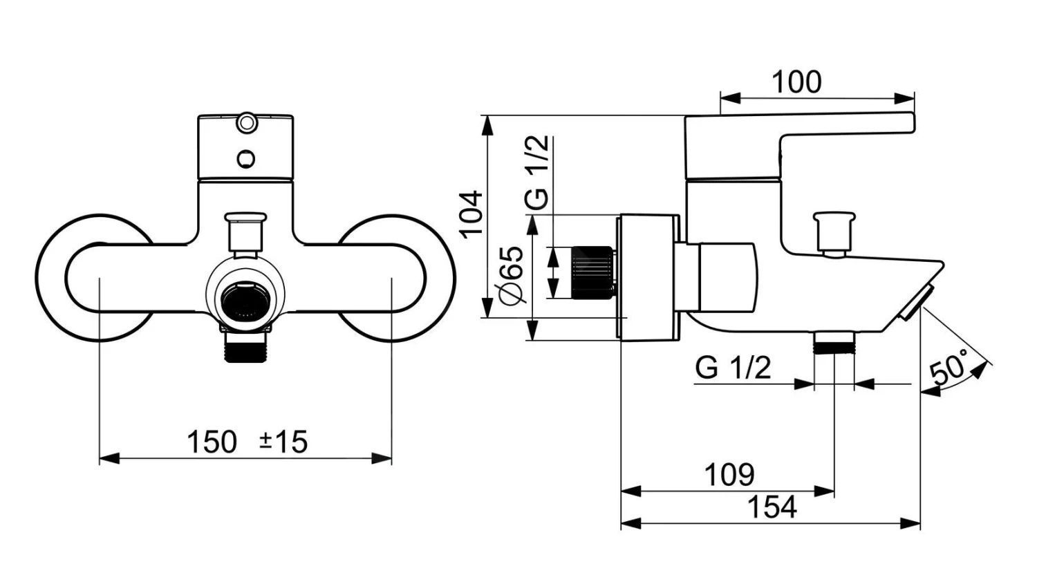 Hansa Vantis - Badkraan, Chroom 52442267 - Image 2