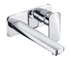 Kludi E2 - 2-gats Inbouw Wastafelkraan, Chroom 492450575