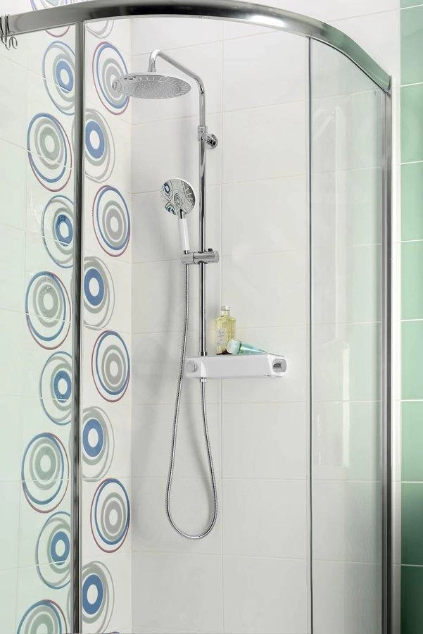 Sapho Douches - Liam 210 Doucheset Met Thermostaat, 3jet, Chroom LP139 - Image 4