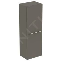 Ideal Standard I.Life A - Hoge Kast 400x300x1200 Mm, 1 Deur L/P, Mat Kwartsgrijs T5261NG