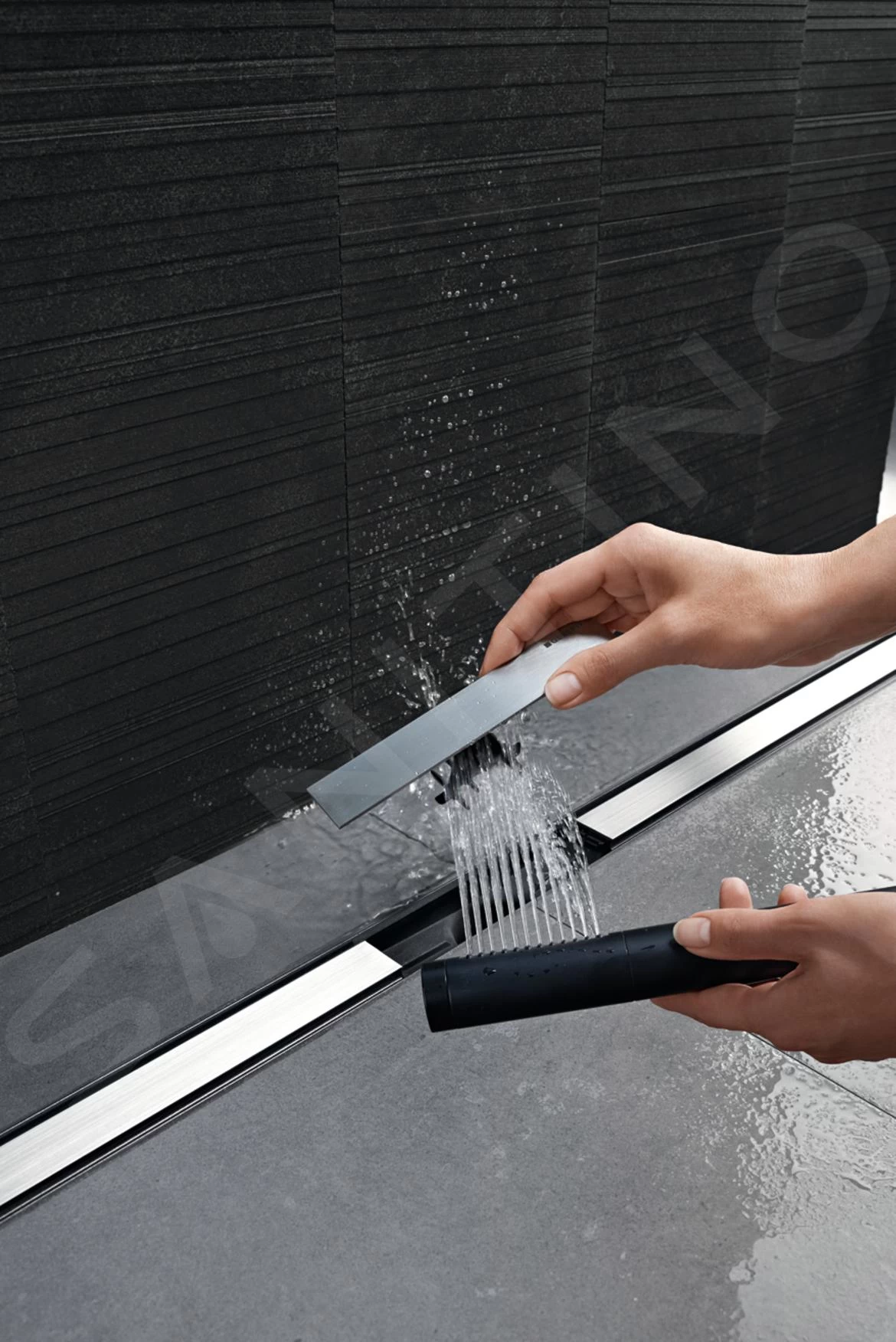 Geberit CleanLine - Rooster Voor Douchegoot 80, 300-1300 Mm, Gepolijst/geborsteld Champagne 154.441.39.1 - Image 5