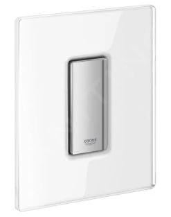 Grohe Skate Cosmo - Bedieningsplaat, Chroom/glas, Maanwit 38846LS0
