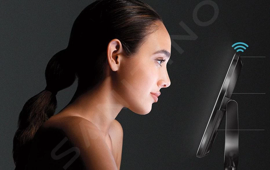 Simplehuman Make-up Spiegels - Cosmetica Spiegel Met LED Verlichting, Gebrosteld Rvs ST3024 - Image 5