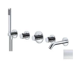 Paffoni Modular Box - Thermostatische Inbouwkraan, Voor 2 Uitgangen, Mat Wit MDE001BO