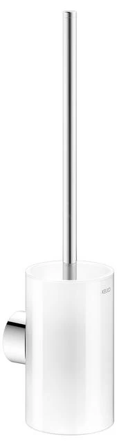 Keuco Reva - Toiletborstel Met Handvat, Mat Glas/chroom 12864019000