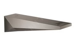 Grohe Allure Brilliant - Baduitloop, Geborsteld Hard Graphite 13299AL0