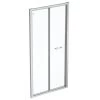 Ideal Standard Connect 2 - Vouwdeur 950 Mm, Silver Bright/helder Glas K9288EO
