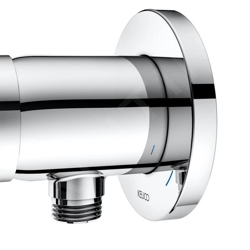 Keuco IXMO - 1-hendel Mengkraan Met Slangaansluiting Inbouw, Chroom 59552010301 - Image 4