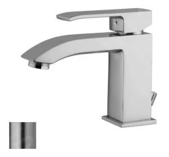 Paffoni Level - Wastafelkraan Met Waste, Rvs LES075ST