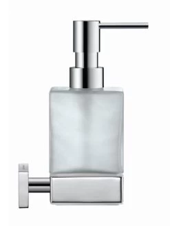 Duravit Karree - Zeepdispenser Wandmontage, Chroom/matglas 0099541000