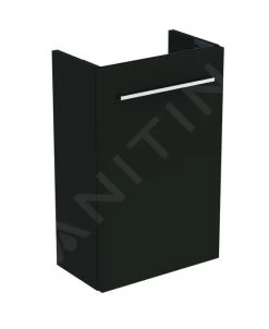 Ideal Standard I.Life S - Wastafelonderkast, 354x550x202 Mm, 1 Deur, Mat Carbon Grijs T5302NV