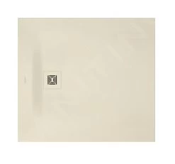 Duravit Sustano - Douchebak, 1000x900 Mm, DuraSolid, Mat Crème 720274620000000