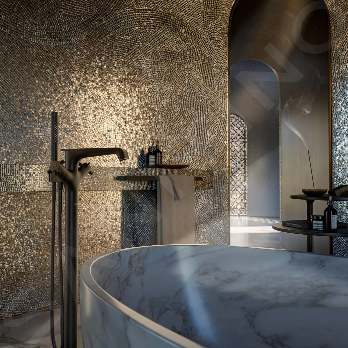 Axor Universal - Tandenborstelhouder, Mat Zwart 42834670 - Image 4