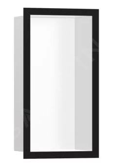 Hansgrohe XtraStoris Individual - Inbouwnis Met Designlijst, 300x150x100 Mm, Mat Wit/mat Zwart 56096670