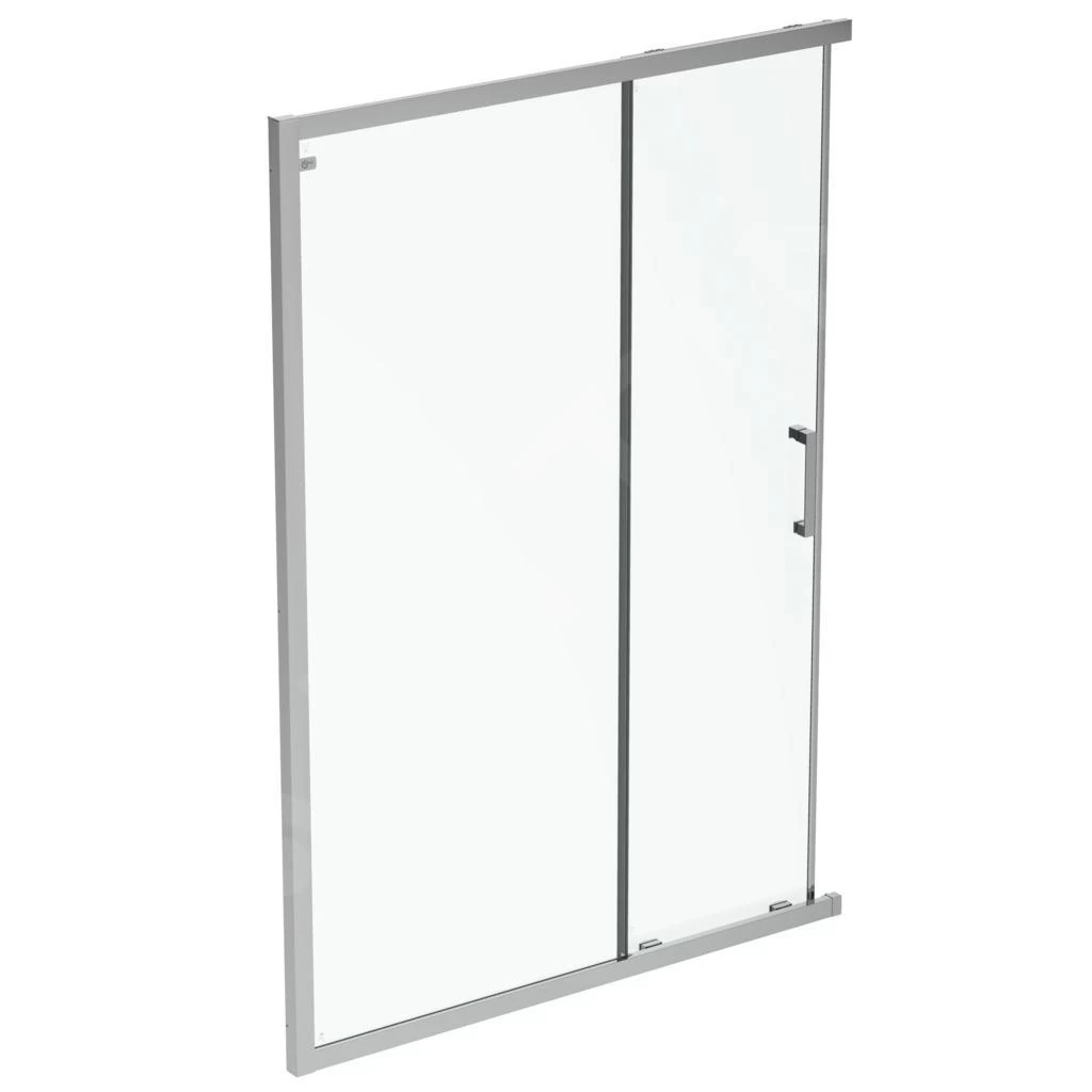 Ideal Standard Connect 2 - Schuifdeur, 2-delig, 850 Mm, Silver Bright/helder Glas K9260EO
