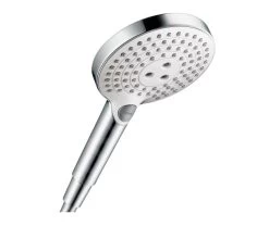 Hansgrohe Raindance Select S - Handdouche 120, EcoSmart 9l/min, 3 Jet, Wit/chroom 26531400
