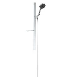 Hansgrohe Rainfinity - Doucheset 130, 3jet, Met Glijstang 900mm En Zeepschaal, Chroom 27671000