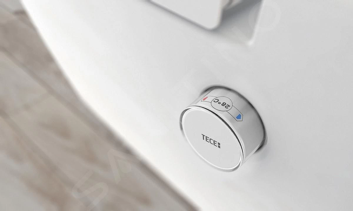 Geberit Kombifix - Inbouwreservoir Voor Hangend Toilet Met SIGMA01 Bedieningsknop, Mat Chroom + Tece One - Hangend Douche-wc En Wc-bril, Rimless, SoftClose 110.302.00.5 NT3 - Image 4