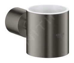 Grohe Atrio - Glas/zeephouder, Geborsteld Hard Graphite 40304AL3