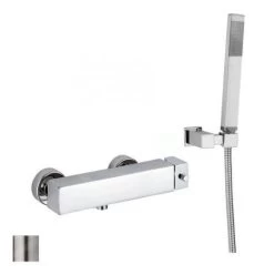 Paffoni Level - Doucheset Met Kraan, Rvs LEA168DST