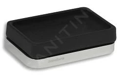 Novaservis Metalia 4 - Zeephouder, Zwart/chroom 6436,5