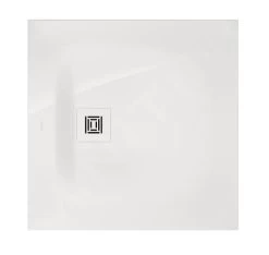 Duravit Sustano - Douchebak, 800x800 Mm, DuraSolid, Glanzend Wit 720269730000000