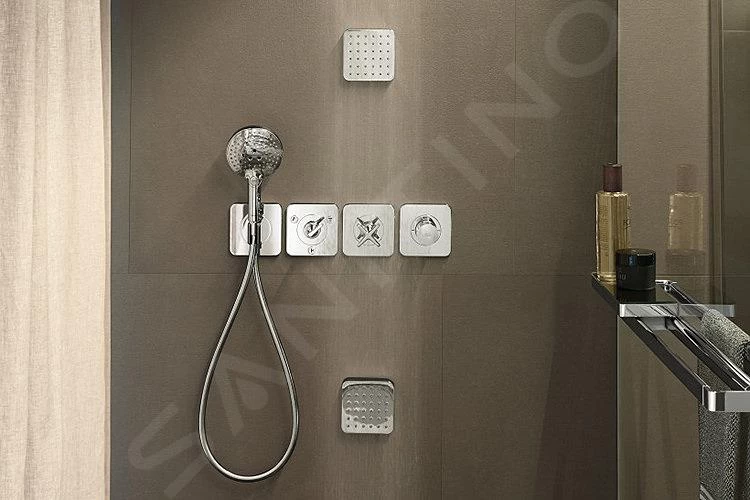 Axor Citterio E - Muuraansluitbocht Met Wandhouder, Chroom 36724000 - Image 3