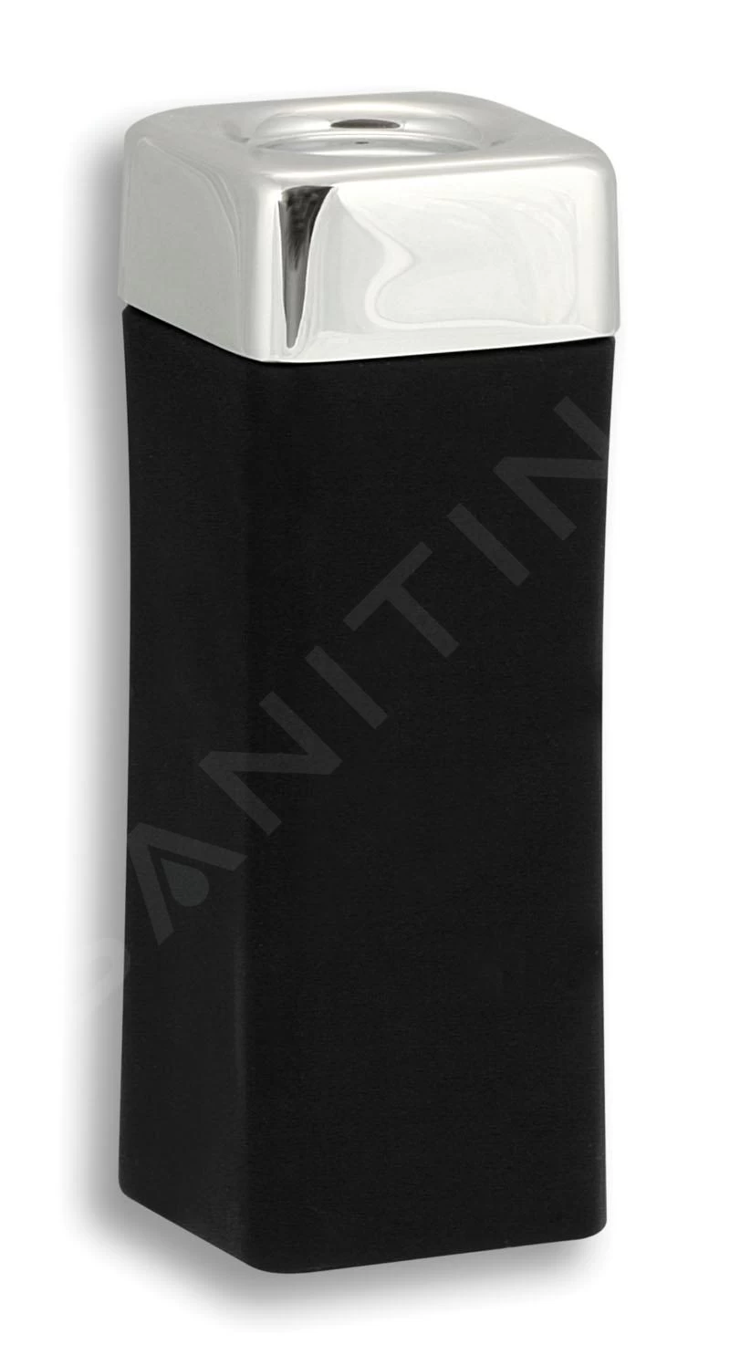 Novaservis Metalia 4 - Potje Voor Badschuim, Zwart/chroom 6420,5