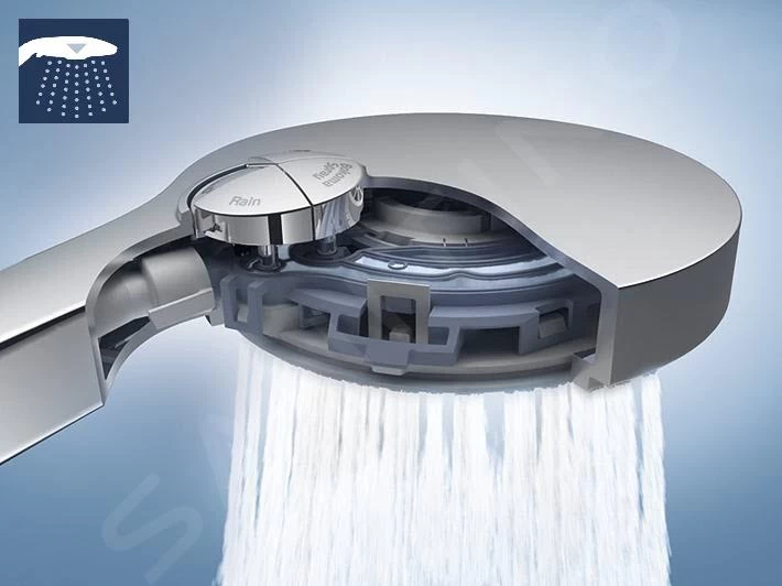 Grohe Rainshower SmartActive Cube - Handdouche 130 6,8 L/min, 3-jets, Chroom 26552000 - Image 12
