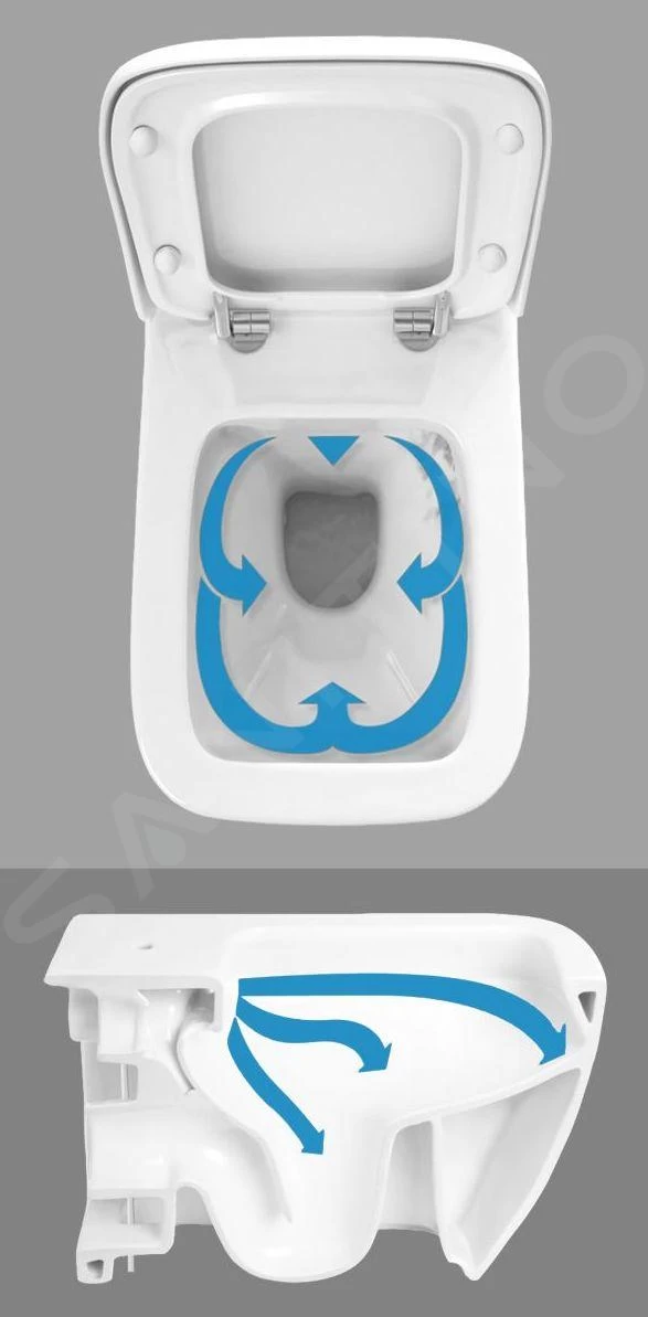 Ideal Standard Contour 21 - Hangend Toilet, Barrièrevrij, Rimless, Wit S306901 - Image 4