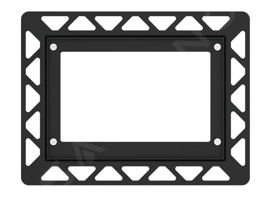 Tece TECEnow - Montageframe Voor Vlakke Inbouw Van Bedieningsplaten, Glazend Chroom 9240649