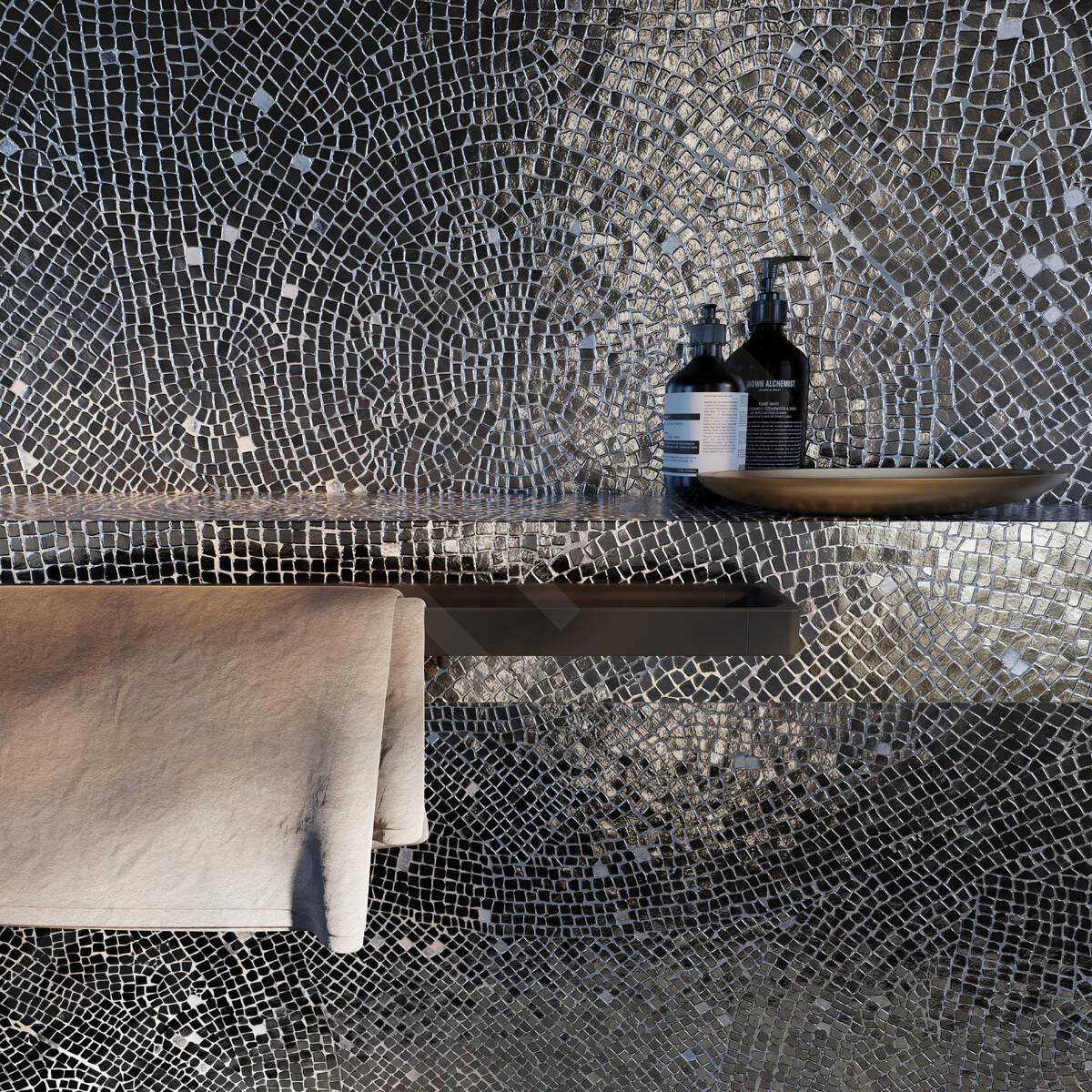 Axor Universal - Tandenborstelhouder, Mat Zwart 42834670 - Image 3