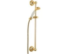 Kludi Adlon - Set Van Douchekop, Douchestang En Doucheslang, 3jets, Verguld 2710345
